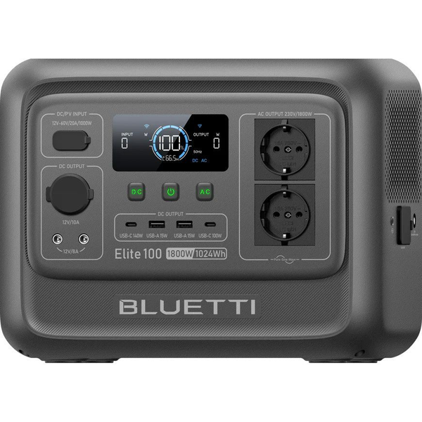 Зарядна станція BLUETTI Elite 100 V2 (P-EL100V2-EU-GY-BL-010) 00222 фото